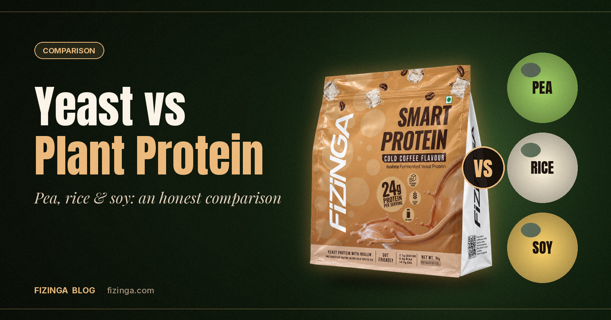 Fermented Yeast Protein vs Plant Protein (Pea, Rice, Soy): An Honest Comparison