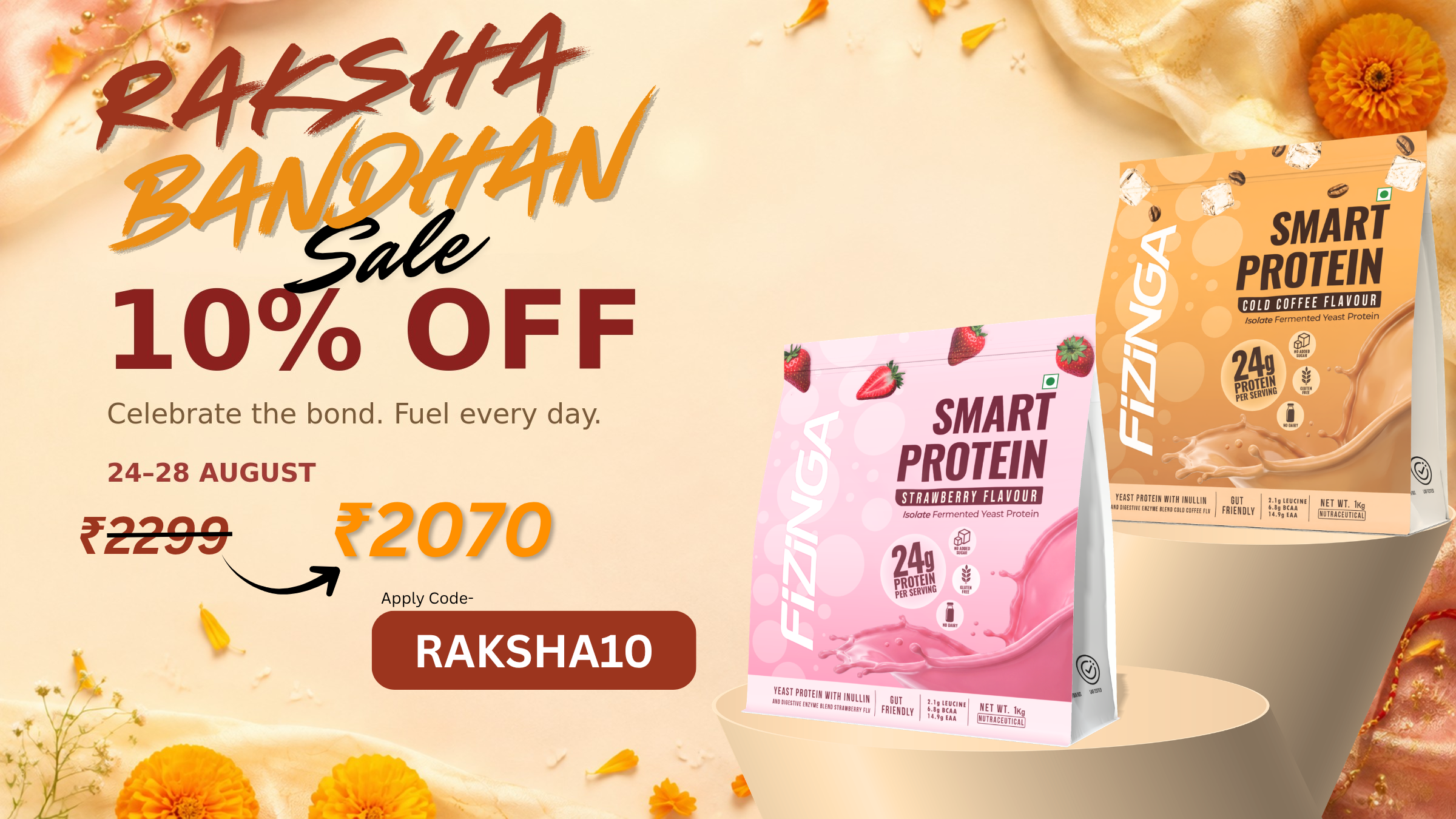 Raksha Bhandhan Sale 10% Off On All Products
