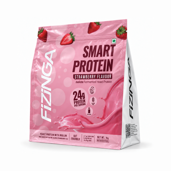 Strawberry Fermented Yeast Protein Powder