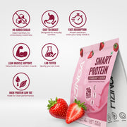 Fizinga Smart Protein - Strawberry - Fermented Yeast Protein image 3
