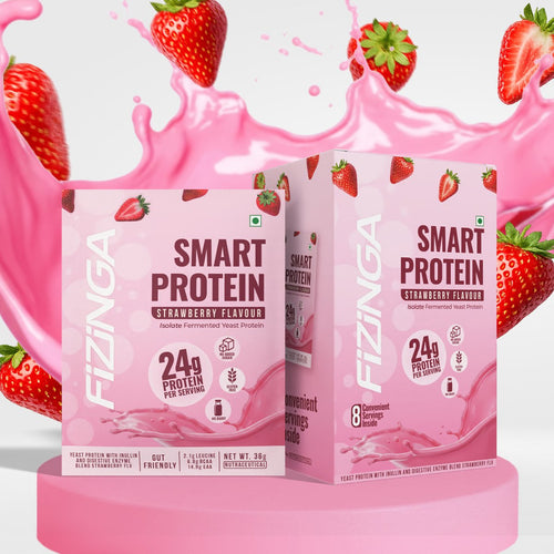 Fizinga Smart Protein – Pack of Strawberry Sachets image 0